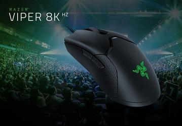 Razer Viper 8KHz — первая игровая мышь для киберспорта с реальной частотой опроса 8000 Гц.