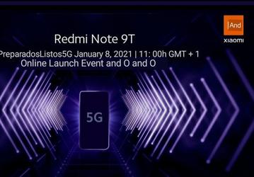 Redmi Note 9T неожиданно выходит в Европе уже 8 января