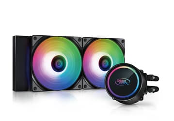 Представлены системы жидкостного охлаждения DeepCool Gammaxx L240 A-RGB и L360 A-RGB