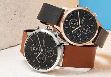 Представлены гибридные умные часы Skagen Jorn Hybrid HR, которые работают 2 недели без подзарядки