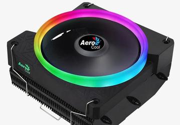 Радиатор и вентилятор в процессорной системе охлаждения AeroCool Cylon 3H располагаются горизонтально