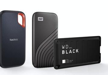 Объем портативных твердотельных накопителей Western Digital достиг 4 ТБ