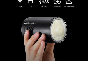 Вспышка Godox AD100Pro поддерживает управление по радиоканалу