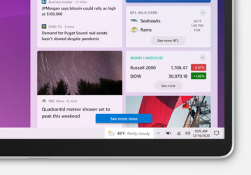 Microsoft выпустила новую сборку Windows 10 с интересными нововведениями. Новая лента новостей и прочие возможности