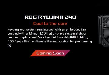 Система охлаждения Asus ROG Ryujin 240 II на подходе