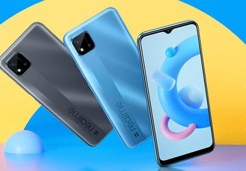 Новый монстр автономности за 100 долларов прибыл. Представлен смартфон Realme C20