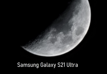 Луна или мячик для пинг-понга? Ошеломительные снимки Луны Samsung Galaxy S21 Ultra разоблачили как подделку