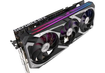Представлена видеокарта Asus GeForce RTX 3060 ROG Strix 
