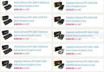 GeForce RTX 3060 в реальности может стоить не 330, а 500 долларов и более. На это указывают первые утечки из магазинов