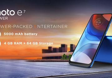 Полностью рассекречен до анонса: характеристики, фото и видео Moto E7 Power