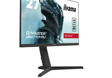 Экраны игровых мониторов iiyama G-Masters Red Eagle GB2470HSU и GB2770HSU различаются размером, но не разрешением