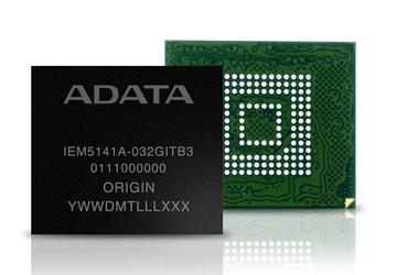 Модуль eMMC промышленного уровня Adata IEM5141A выпускается в вариантах MLC и TLC