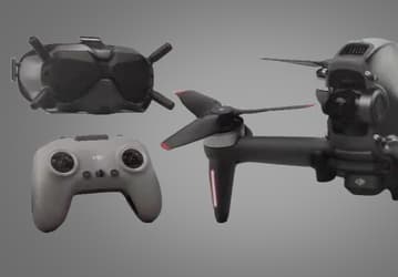 Опубликованы видео с гоночного дрона DJI FPV и характеристики устройства