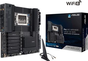 Системная плата Asus Pro WS WRX80E-SAGE SE WIFI предназначена для рабочих станций
