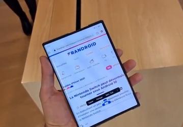 Уникальный смартфон с раздвижным экраном Oppo X 2021 показали вживую