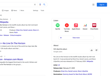 Google изменила дизайн поисковика на ПК. Пока что оценить его могут только меломаны