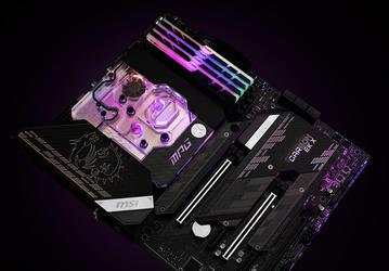 MSI MPG Z590 Carbon EK X — системная плата с водоблоком