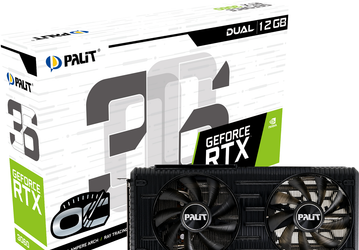 Palit начинает продажи видеокарт GeForce RTX 3060 Dual и StormX 