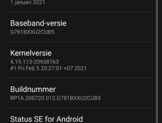 Samsung дала зелёный свет обновлению One UI 3.1 для Galaxy S20 FE