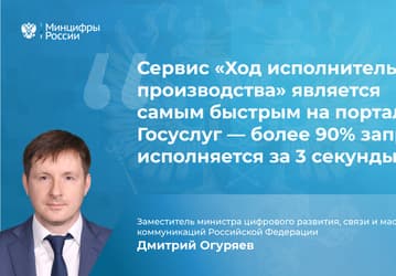 Назван самый быстрый сервис на «Госуслугах»