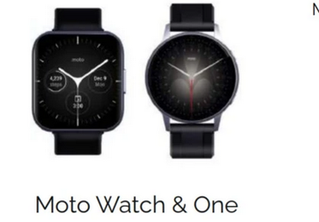 Умные часы Moto G Smartwatch, Moto Watch и Moto Watch One на первых изображениях
