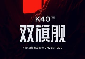 У Redmi K40 и K40 Pro одинаковые габариты и экраны