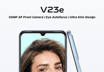 50-мегапиксельная фронтальная камера с автофокусом и 64-мегапиксельная основная, экран AMOLED, 4050 мА·ч и 44 Вт. Во Вьетнаме представлен смартфон Vivo V23e