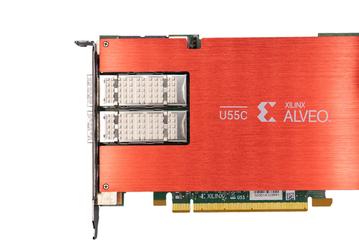 Xilinx называет Alveo U55C своей самой производительной картой-ускорителем