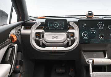 201 л.с., руль-штурвал и дизайн от творца Ferrari Enzo — недорого. Таким получился конкурент Tesla Model Y