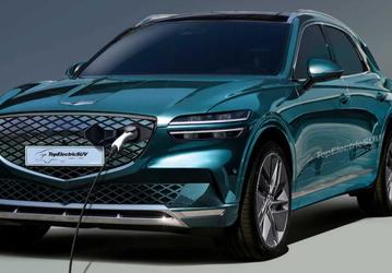 365 л.с., запас хода 400 км и полный привод. Hyundai привезла электрическую версию Genesis GV70 на автосалон в Гуанчжоу