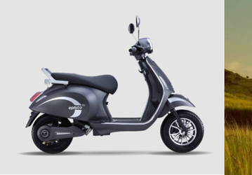Этот электроскутер напоминает легендарный Vespa и имеет запас хода 120 км. EPluto 7G доступен по цене 1000 долларов
