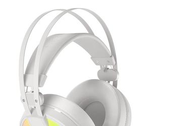 В игровой гарнитуре Genesis Neon 600 RGB White используются 50-миллиметровые излучатели