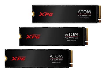 Представлена серия твердотельных накопителей XPG Atom