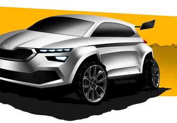 Спортивный кроссовер Skoda Afriq создаётся на базе Skoda Kamiq