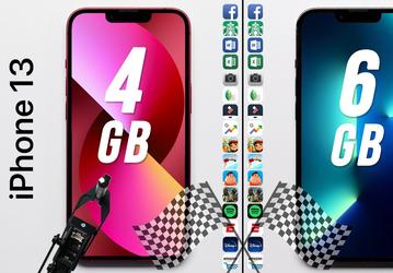 iPhone 13 свели в битве с iPhone 13 Pro. Даёт ли больший объём ОЗУ преимущество старшей модели?
