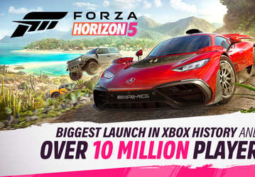 Forza Horizon 5 — самый крупный запуск в истории Xbox. Спустя неделю в игру уже играет более 10 млн геймеров