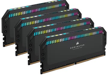 Серию Corsair Dominator Platinum RGB DDR5 возглавили модули памяти, работающие на эффективной частоте 6400 МГц