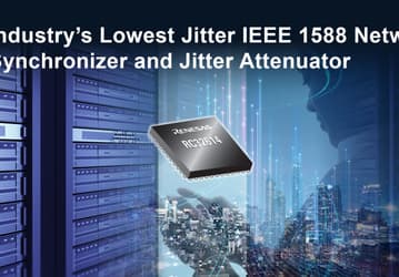 У Renesas готово второе поколение сетевых синхронизаторов и аттенюаторов джиттера ClockMatrix для оптических и проводных сетей
