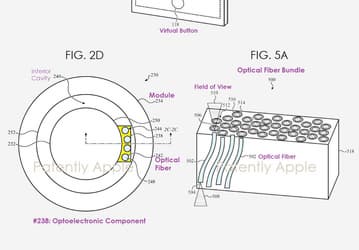 Apple патентует новую технологию, позволяющую размещать датчики под экраном