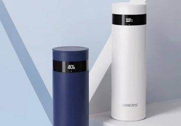 Представлена умная бутылка Huawei с HarmonyOS. Она знает, когда и сколько вы пьёте, и показывает оставшийся объём жидкости