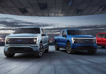 Электрический пикап Ford F-150 Lightning пользуется стабильным спросом. На него собрано уже 200 000 заказов