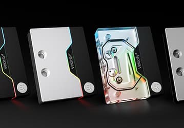 Водоблоки EK-Quantum Velocity2 D-RGB AM4 рассчитаны на установку на процессоры AMD в исполнении AM4