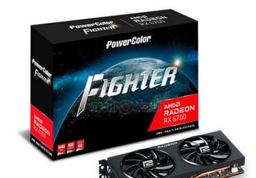 Это Radeon RX 6700, и у неё всего лишь 6 ГБ памяти. Появилось изображение модели PowerColor Fighter