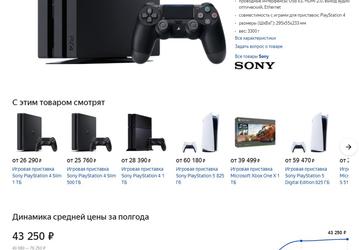 На фоне дефицита Sony PlayStation 5 в России начали дорожать PS4