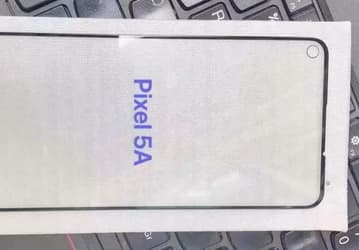Google Pixel 5a получит экран с узкими рамками. Появилось первое фото защитного стекла