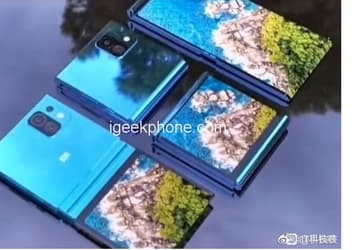 Первый смартфон Xiaomi со сгибающимся экраном показали на новых изображениях