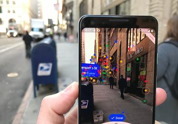 Google Карты получили новую возможность. Теперь режим Live View AR работает внутри помещений