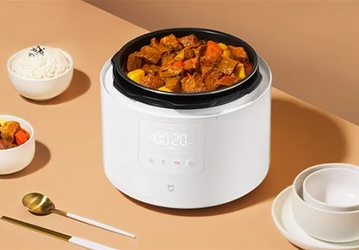 Представлена умная скороварка Xiaomi с двумя чашами в комплекте
