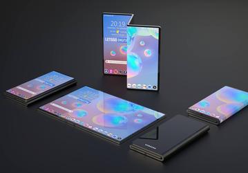 Так выглядит первый смартфон Samsung с двойным складыванием: первые качественные изображения