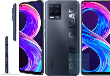 Realme 8 Pro во всей красе перед сегодняшним анонсом. Официальные изобажения смартфона в разных цветах